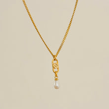 Load image into Gallery viewer, Authentic repurposed Louis Vuitton monogram necklace
