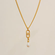 Load image into Gallery viewer, Authentic repurposed Louis Vuitton monogram necklace
