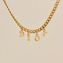Load image into Gallery viewer, Authentic repurposed Dior necklace
