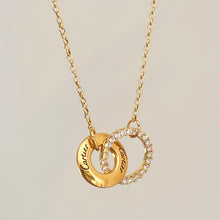 Load image into Gallery viewer, Authentic repurposed Cartier crystal necklace
