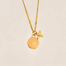 Load image into Gallery viewer, Authentic repurposed Louis Vuitton monogram charm necklace
