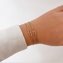 Load image into Gallery viewer, Authentic repurposed Louis Vuitton monogram bracelet

