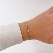 Load image into Gallery viewer, Authentic repurposed Louis Vuitton monogram bracelet
