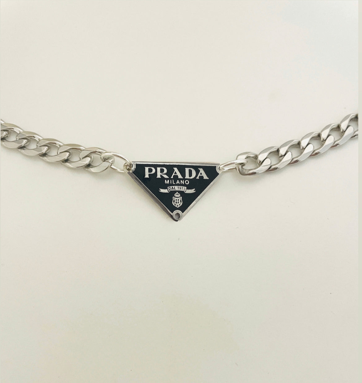 Custom 🔥Prada Necklace Repurposed Pendant Chain | Grailed | Pendant,  Necklace, Chain