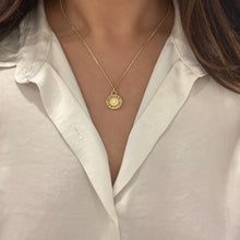 Load image into Gallery viewer, Authentic repurposed Bvlgari crystal necklace
