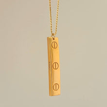 Load image into Gallery viewer, Authentic repurposed Cartier love necklace
