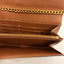 Load image into Gallery viewer, Authentic Louis Vuitton wallet with crossbody chain
