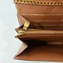 Load image into Gallery viewer, Authentic Louis Vuitton wallet with crossbody chain
