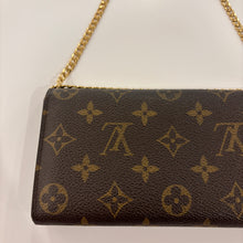 Load image into Gallery viewer, Authentic Louis Vuitton wallet with crossbody chain
