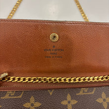 Load image into Gallery viewer, Authentic Louis Vuitton wallet with crossbody chain
