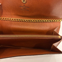 Load image into Gallery viewer, Authentic Louis Vuitton wallet with crossbody chain
