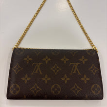 Load image into Gallery viewer, Authentic Louis Vuitton wallet with crossbody chain
