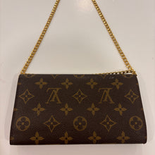 Load image into Gallery viewer, Authentic Louis Vuitton wallet with crossbody chain
