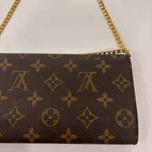 Load image into Gallery viewer, Authentic Louis Vuitton wallet with crossbody chain
