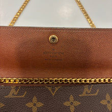 Load image into Gallery viewer, Authentic Louis Vuitton wallet with crossbody chain
