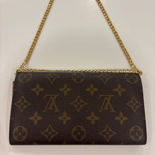 Load image into Gallery viewer, Authentic Louis Vuitton wallet with crossbody chain
