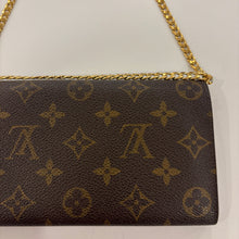 Load image into Gallery viewer, Authentic Louis Vuitton wallet with crossbody chain
