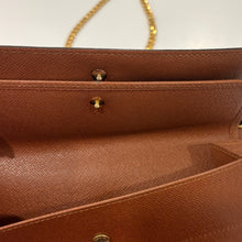 Load image into Gallery viewer, Authentic Louis Vuitton wallet with crossbody chain
