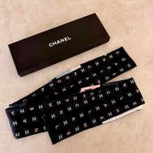 Load image into Gallery viewer, Authentic Chanel silk twilly - excellent condition
