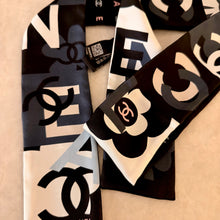 Load image into Gallery viewer, Authentic Chanel silk twilly - excellent condition
