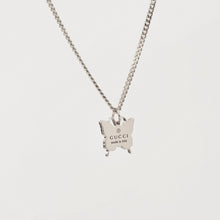 Load image into Gallery viewer, Authentic repurposed Gucci necklace silver
