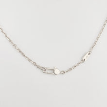 Load image into Gallery viewer, Original Gucci 16” engraved necklace silver
