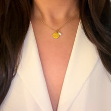 Load image into Gallery viewer, Authentic repurposed Louis Vuitton monogram necklace
