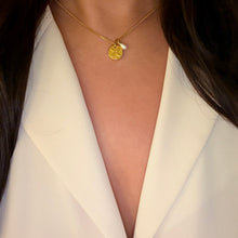 Load image into Gallery viewer, Authentic repurposed Louis Vuitton monogram necklace

