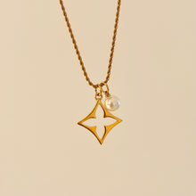 Load image into Gallery viewer, Authentic repurposed Louis Vuitton monogram necklace
