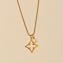 Load image into Gallery viewer, Authentic repurposed Louis Vuitton monogram necklace
