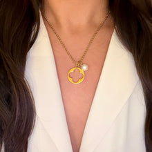 Load image into Gallery viewer, Authentic repurposed Louis Vuitton monogram necklace
