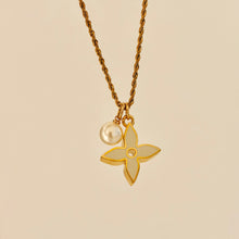 Load image into Gallery viewer, Authentic repurposed Louis Vuitton monogram necklace
