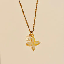 Load image into Gallery viewer, Authentic repurposed Louis Vuitton monogram necklace
