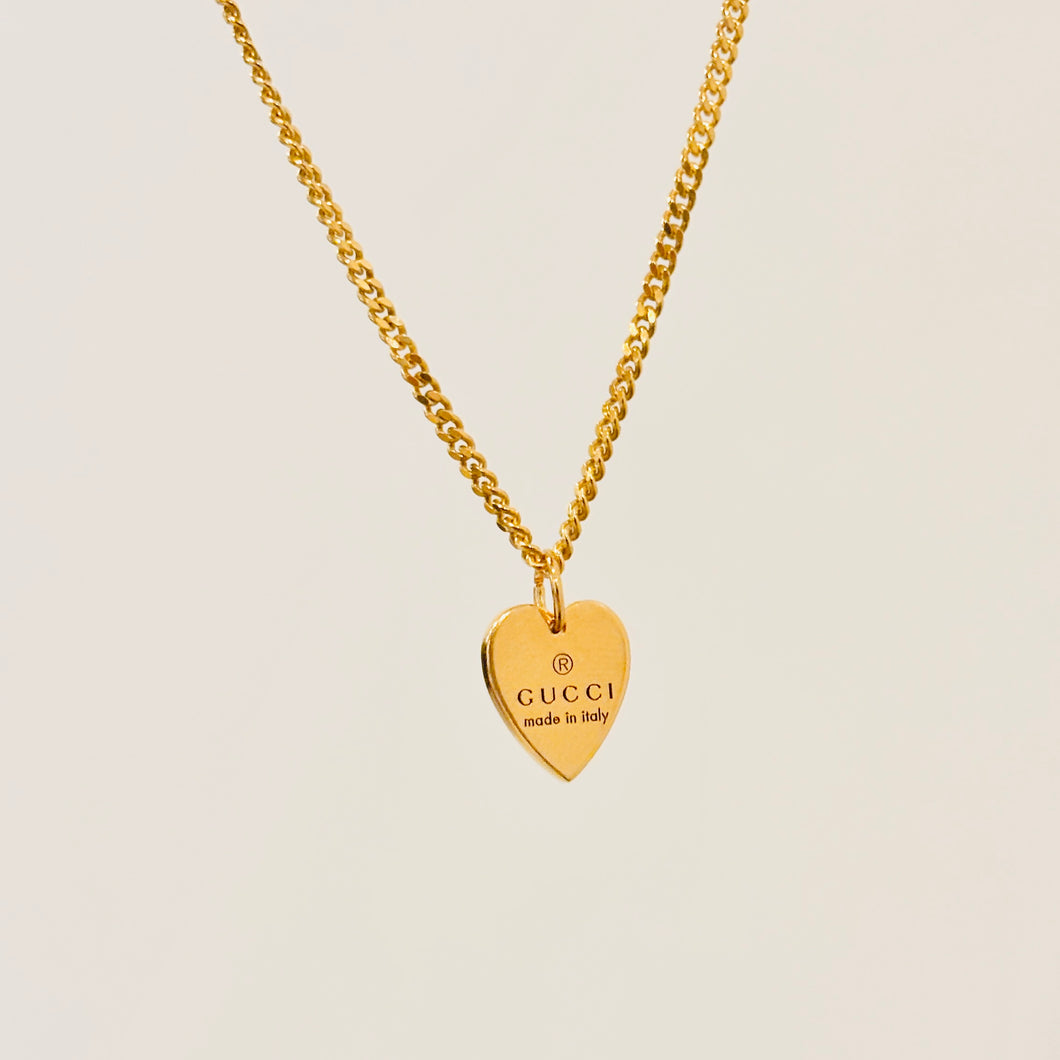 Authentic repurposed Gucci necklace
