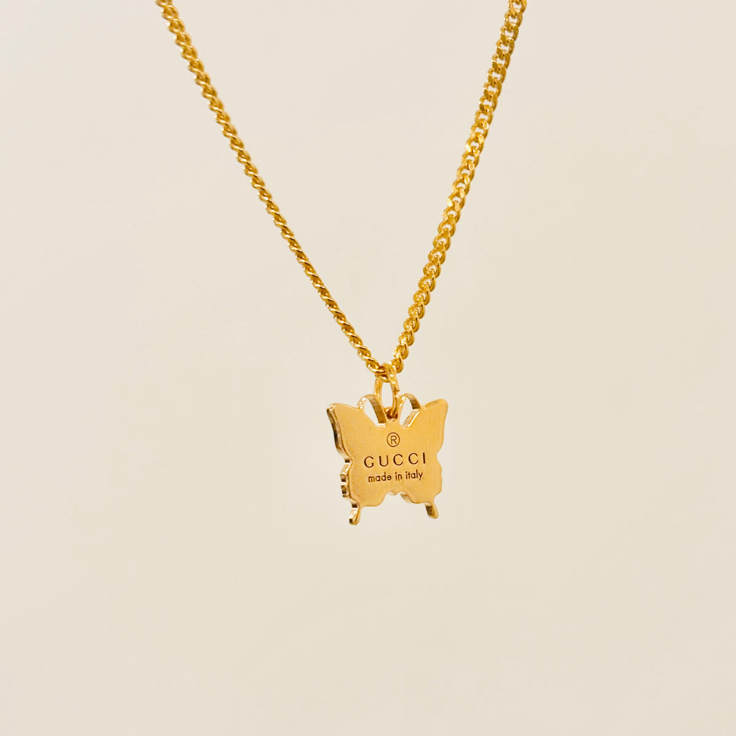 Authentic repurposed Gucci necklace
