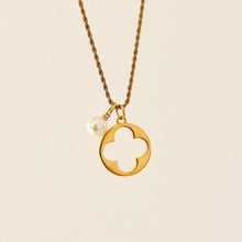 Load image into Gallery viewer, Authentic repurposed Louis Vuitton monogram necklace
