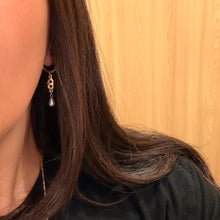 Load image into Gallery viewer, Authentic repurposed Dior logo earrings
