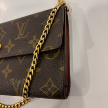 Load image into Gallery viewer, Authentic Louis Vuitton crossbody wallet - with shoulder chain
