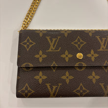 Load image into Gallery viewer, Authentic Louis Vuitton crossbody wallet - with shoulder chain

