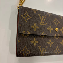 Load image into Gallery viewer, Authentic Louis Vuitton crossbody wallet - with shoulder chain
