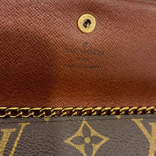 Load image into Gallery viewer, Authentic Louis Vuitton crossbody wallet - with shoulder chain
