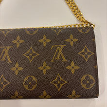 Load image into Gallery viewer, Authentic Louis Vuitton crossbody wallet - with shoulder chain
