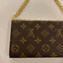 Load image into Gallery viewer, Authentic Louis Vuitton crossbody wallet - with shoulder chain
