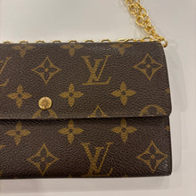 Load image into Gallery viewer, Authentic Louis Vuitton crossbody wallet - with shoulder chain
