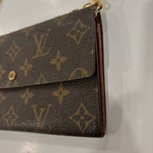 Load image into Gallery viewer, Authentic Louis Vuitton crossbody wallet - with shoulder chain
