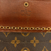 Load image into Gallery viewer, Authentic Louis Vuitton crossbody wallet - with shoulder chain
