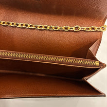Load image into Gallery viewer, Authentic Louis Vuitton crossbody wallet - with shoulder chain
