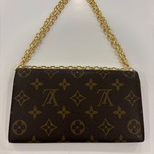 Load image into Gallery viewer, Authentic Louis Vuitton crossbody wallet - with shoulder chain
