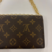 Load image into Gallery viewer, Authentic Louis Vuitton crossbody wallet - with shoulder chain
