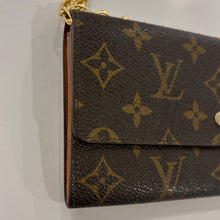 Load image into Gallery viewer, Authentic Louis Vuitton crossbody wallet - with shoulder chain

